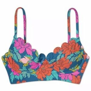 SCALLOP UNDERWIRE BIKINI TOP - XHILARATION™